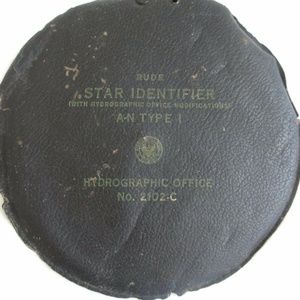 USA NAVY RUDE STAR IDENTIFIER ANTIQUE MILITARY